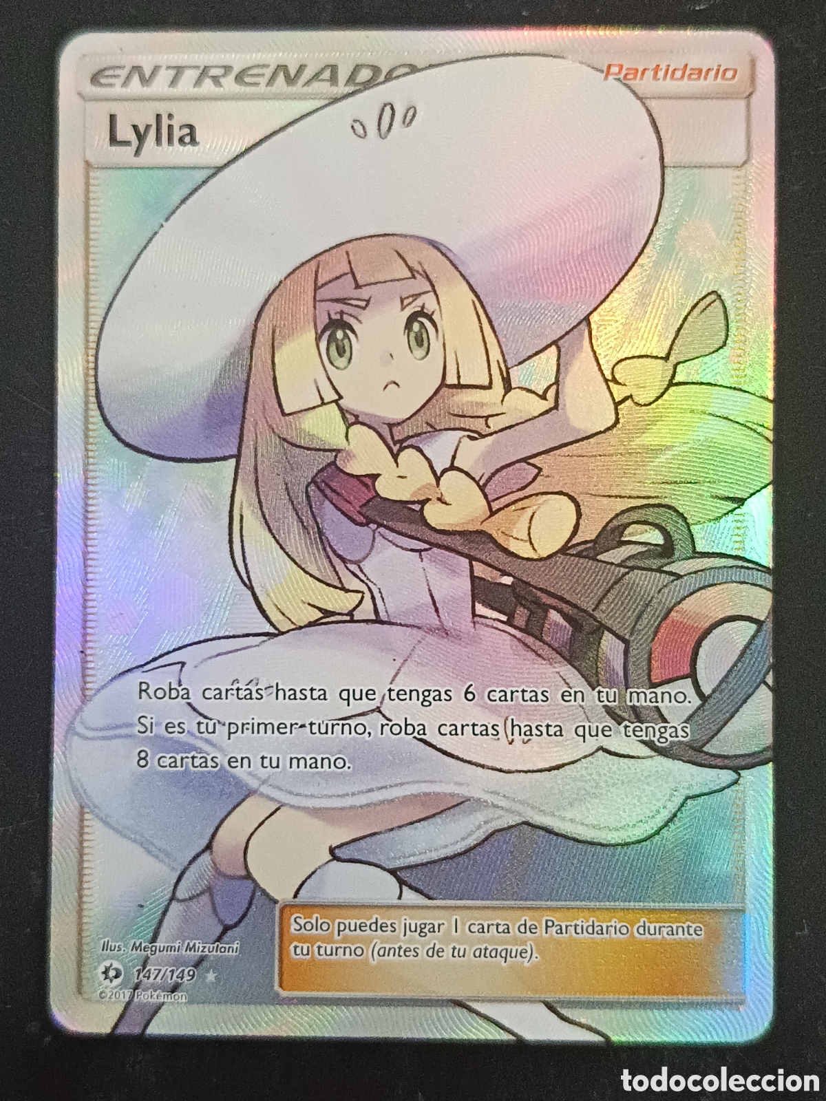 Trading cards: Pokemon Entrenador Lylia 147/149 Sol Y Luna En Castellano