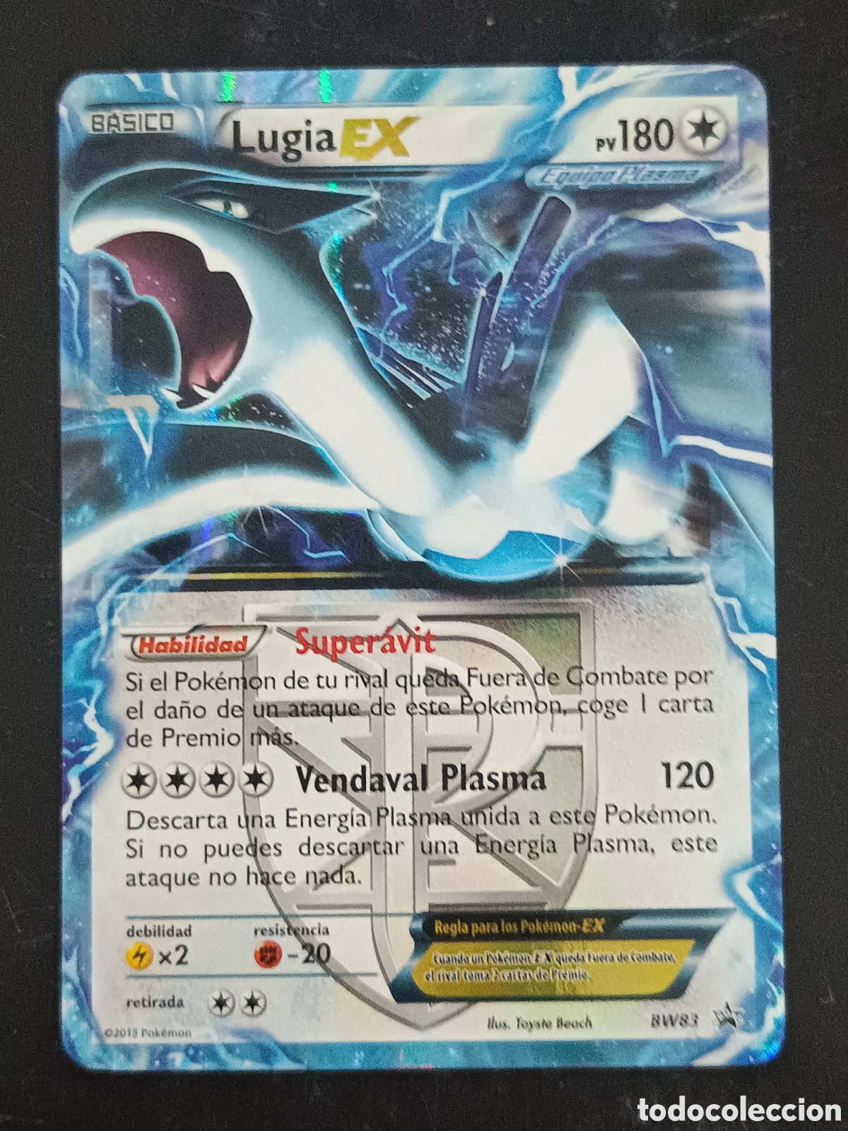 Trading cards: Pokemon Lugia EX BW83 Promo En Castellano