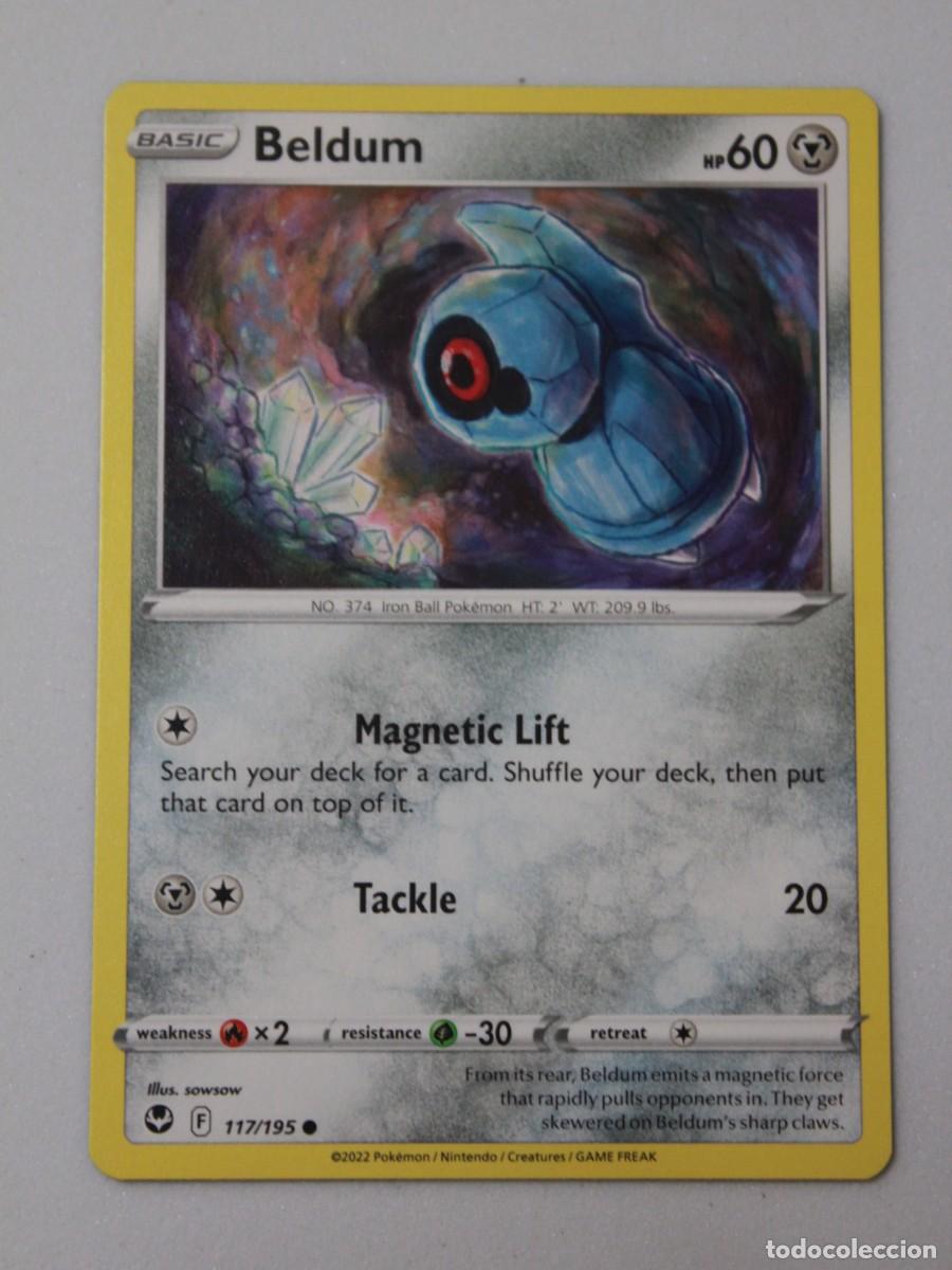 Trading cards: Beldum 117/195 Reverse Holo &ndash; Pok&eacute;mon TCG Silver Tempest