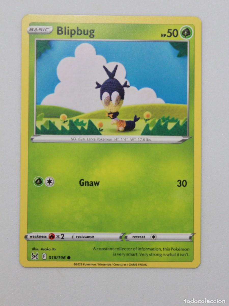 Trading cards: Blipbug 018/196 Pok&eacute;mon TCG Lost Origin Carta Pok&eacute;mon