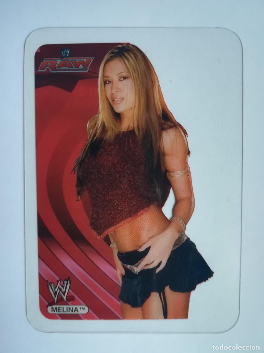 Trading cards: WWE Raw N&ordm; 046. Melina. Lamincards Collection New Edition. Edibas
