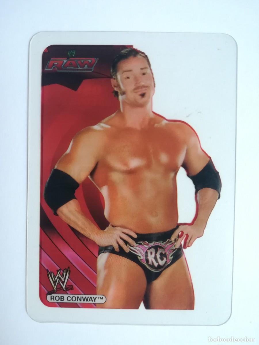 Trading cards: WWE Raw N&ordm; 050. Rob Conway. Lamincards Collection New Edition. Edibas