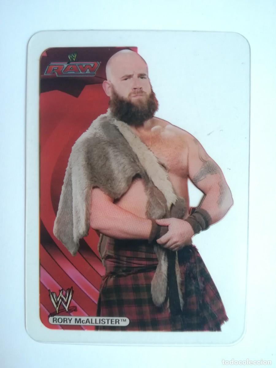 Trading cards: WWE Raw N&ordm; 052. Rory McAllister. Lamincards Collection New Edition. Edibas