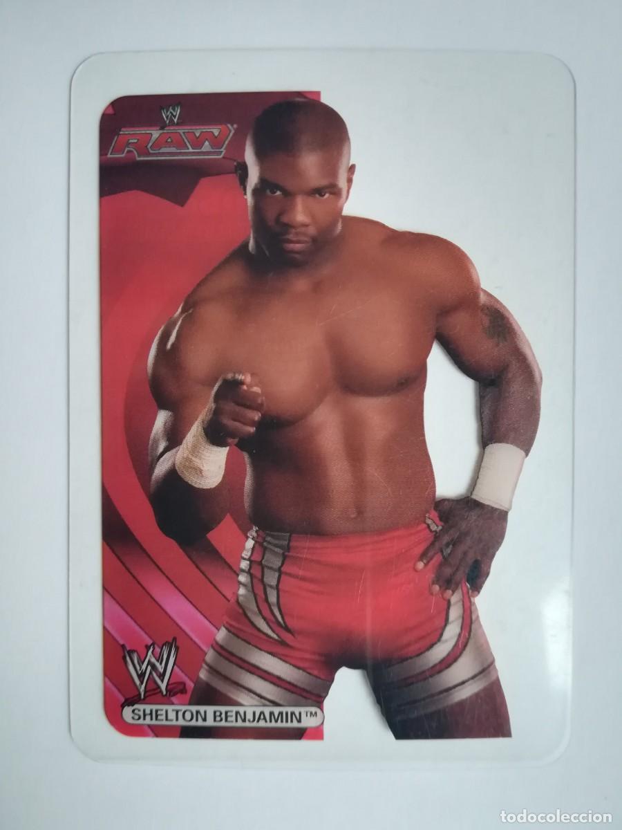 Trading cards: WWE Raw N&ordm; 054. Shelton Benjamin. Lamincards Collection New Edition. Edibas