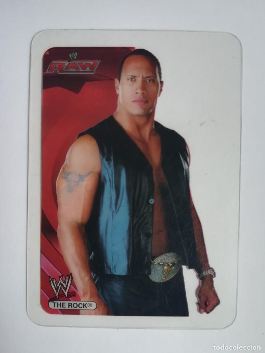Trading cards: WWE Raw N&ordm; 057. The Rock. Lamincards Collection New Edition. Edibas