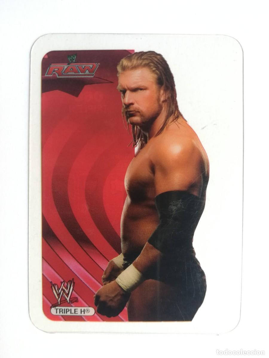 Cartas Colecion&aacute;veis: WWE Raw N&ordm; 060. Triple H. Lamincards Collection New Edition. Edibas