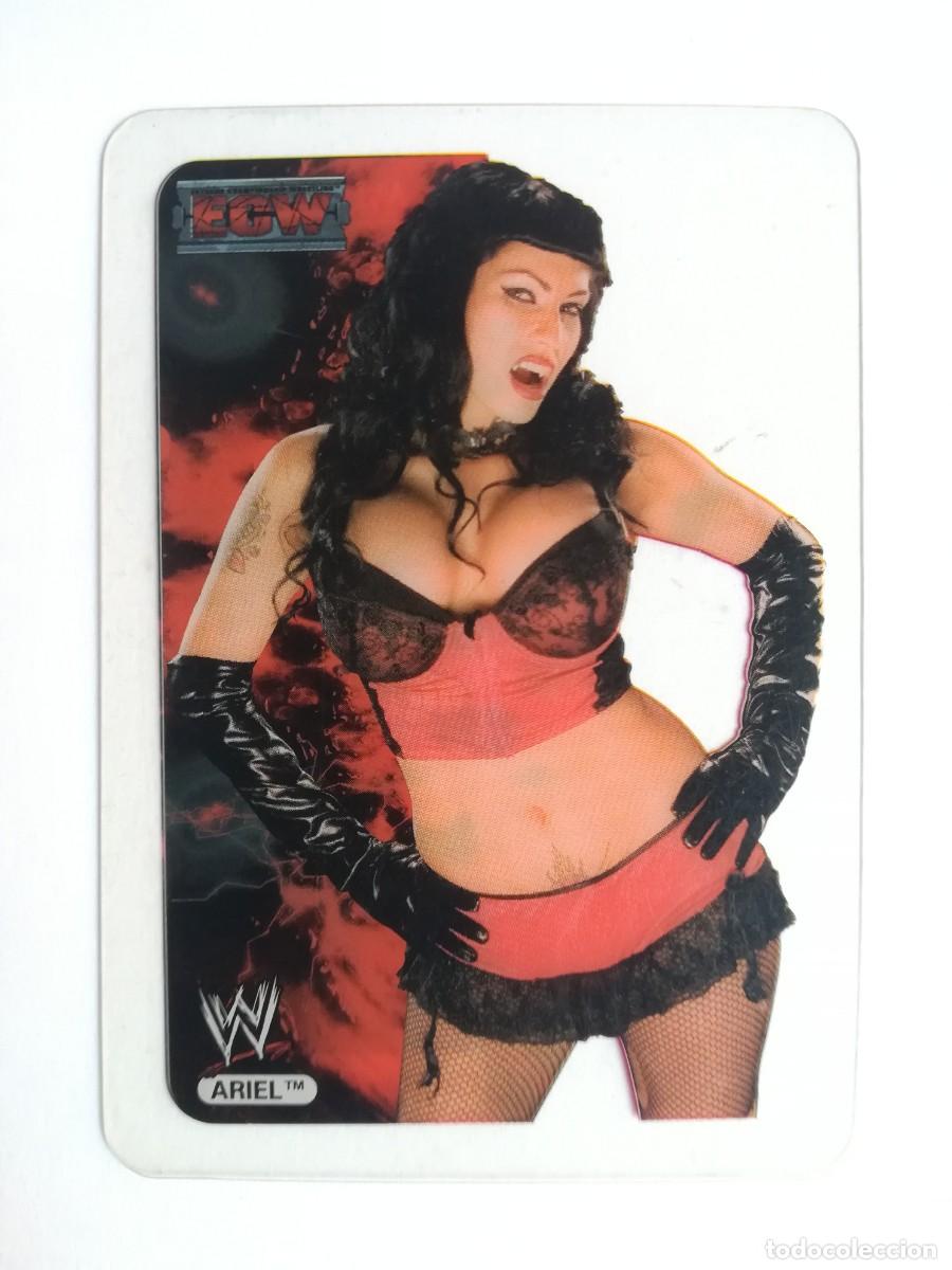 Trading cards: WWE Raw N&ordm; 066. Ariel. Lamincards Collection New Edition. Edibas