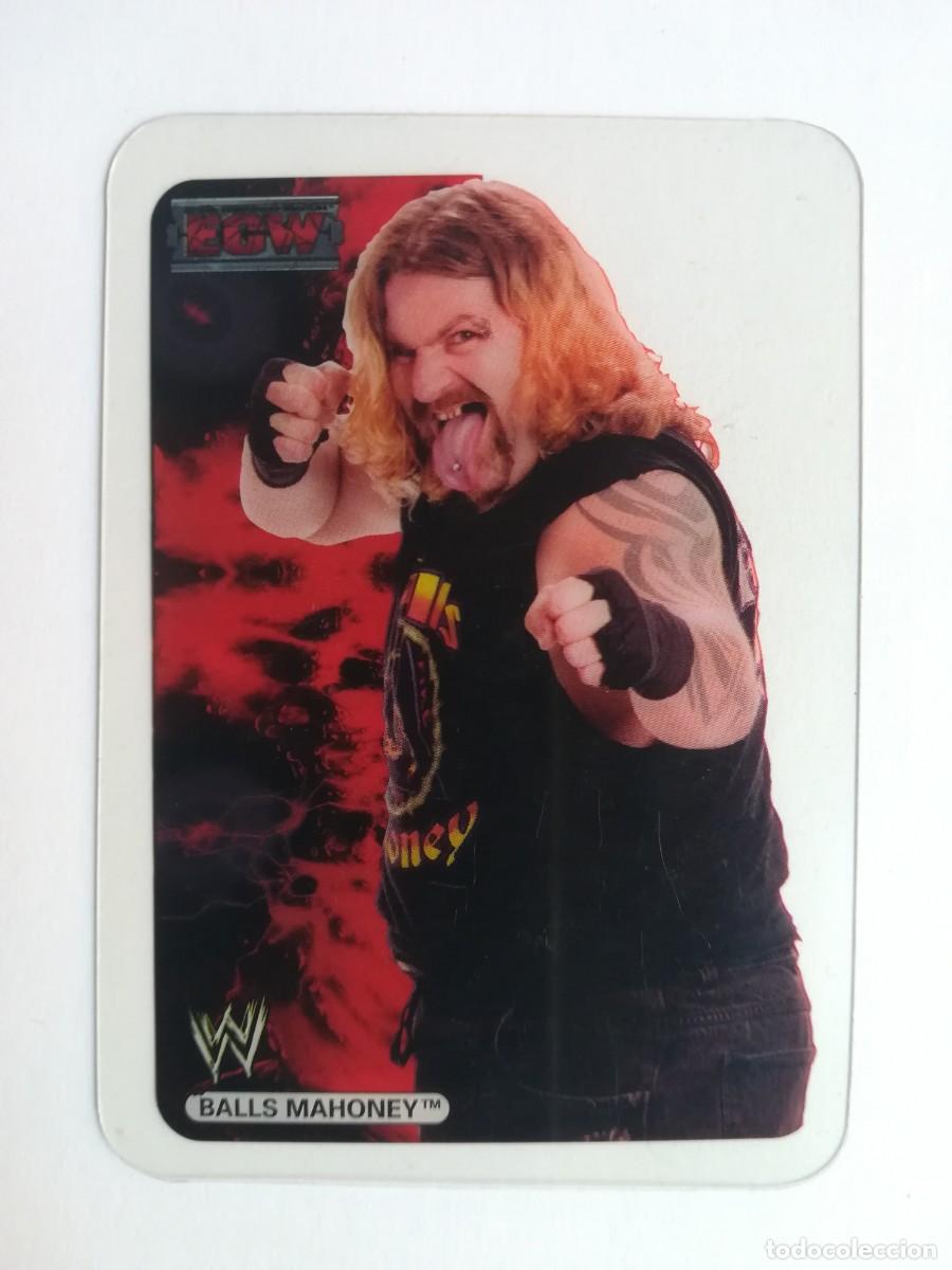 Trading cards: WWE Raw N&ordm; 067. Balls Mahoney. Lamincards Collection New Edition. Edibas