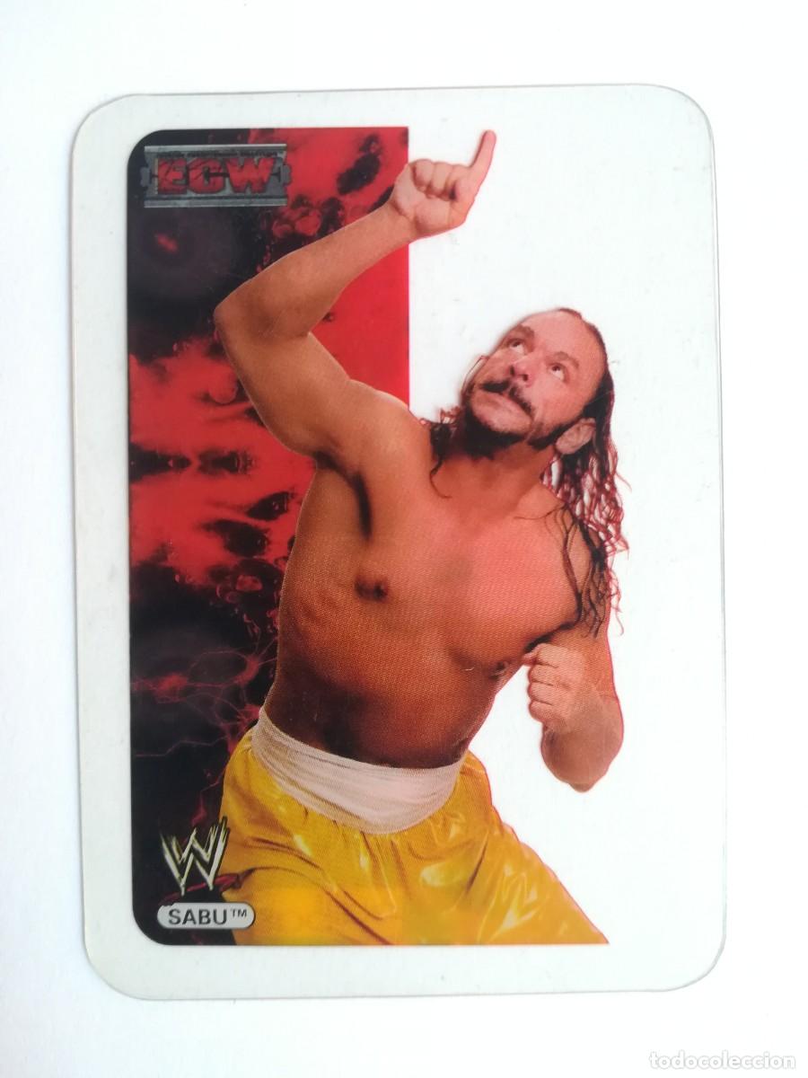 Trading cards: WWE ECW N&ordm; 077. Sabu. Lamincards Collection New Edition. Edibas