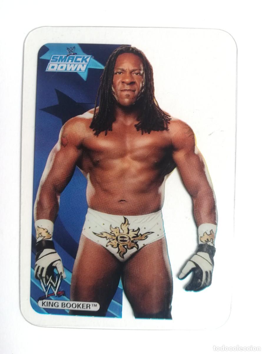 Trading cards: WWE Smack Down N&ordm; 087. King Booker. Lamincards Collection New Edition. Edibas
