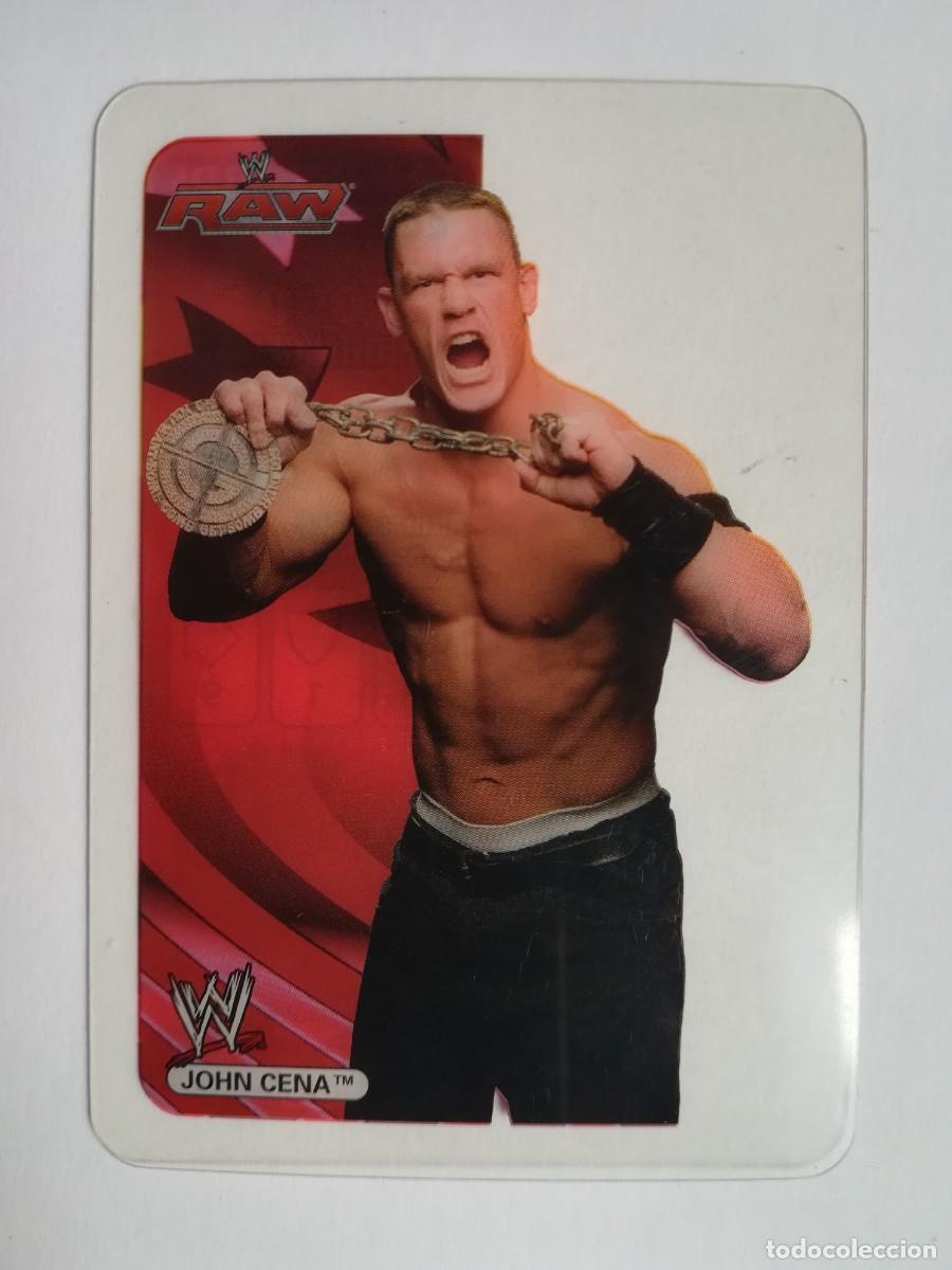 Trading cards: WWE RAW N&ordm; 090. John Cena. Lamincards Collection New Edition. Edibas