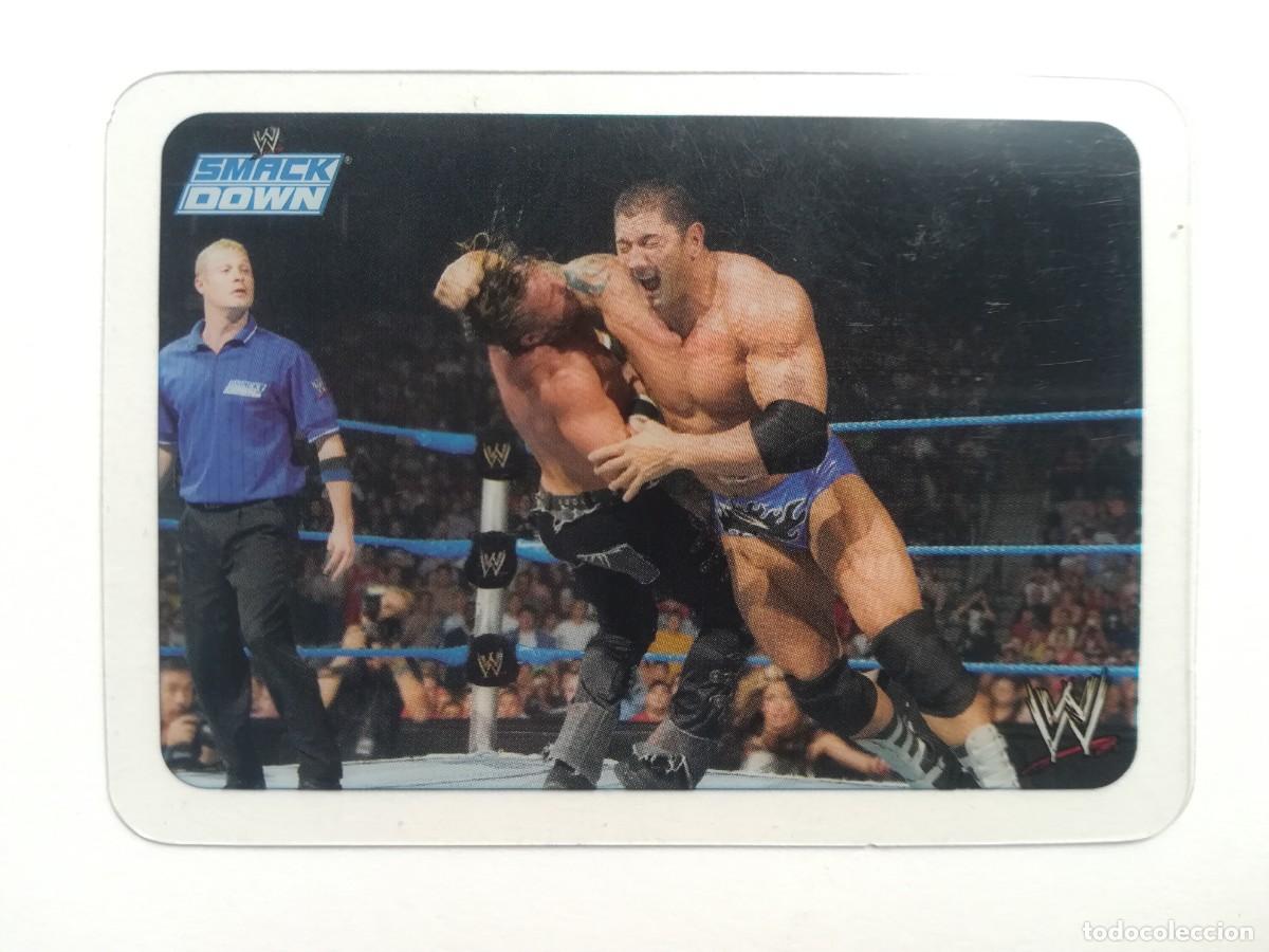 Trading cards: WWE Smack Down N&ordm; 094. Clothesline. Lamincards Collection New Edition. Edibas