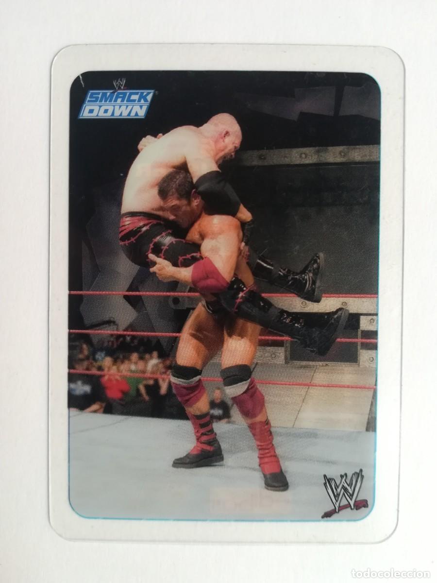 Trading cards: WWE Smack Down N&ordm; 095. Spinebuster. Lamincards Collection New Edition. Edibas