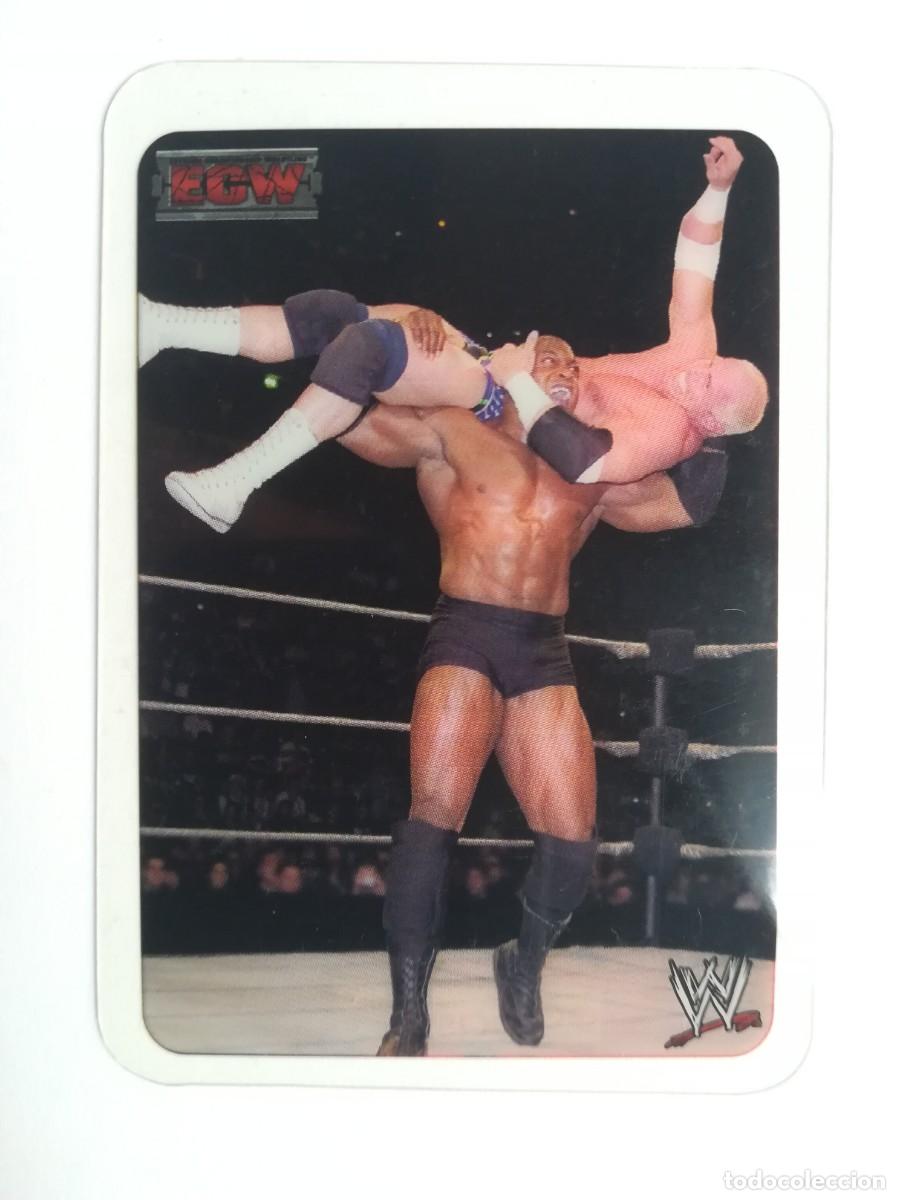 Trading cards: WWE ECW N&ordm; 098. Torture Rack. Lashley. Lamincards Collection New Edition. Edibas