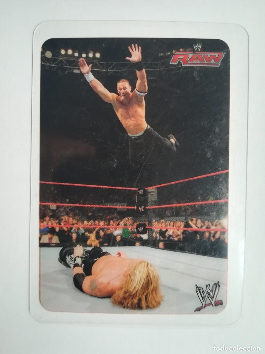 Trading cards: WWE RAW N&ordm; 109. Frog Splash. John Cena. Lamincards Collection New Edition. Edibas