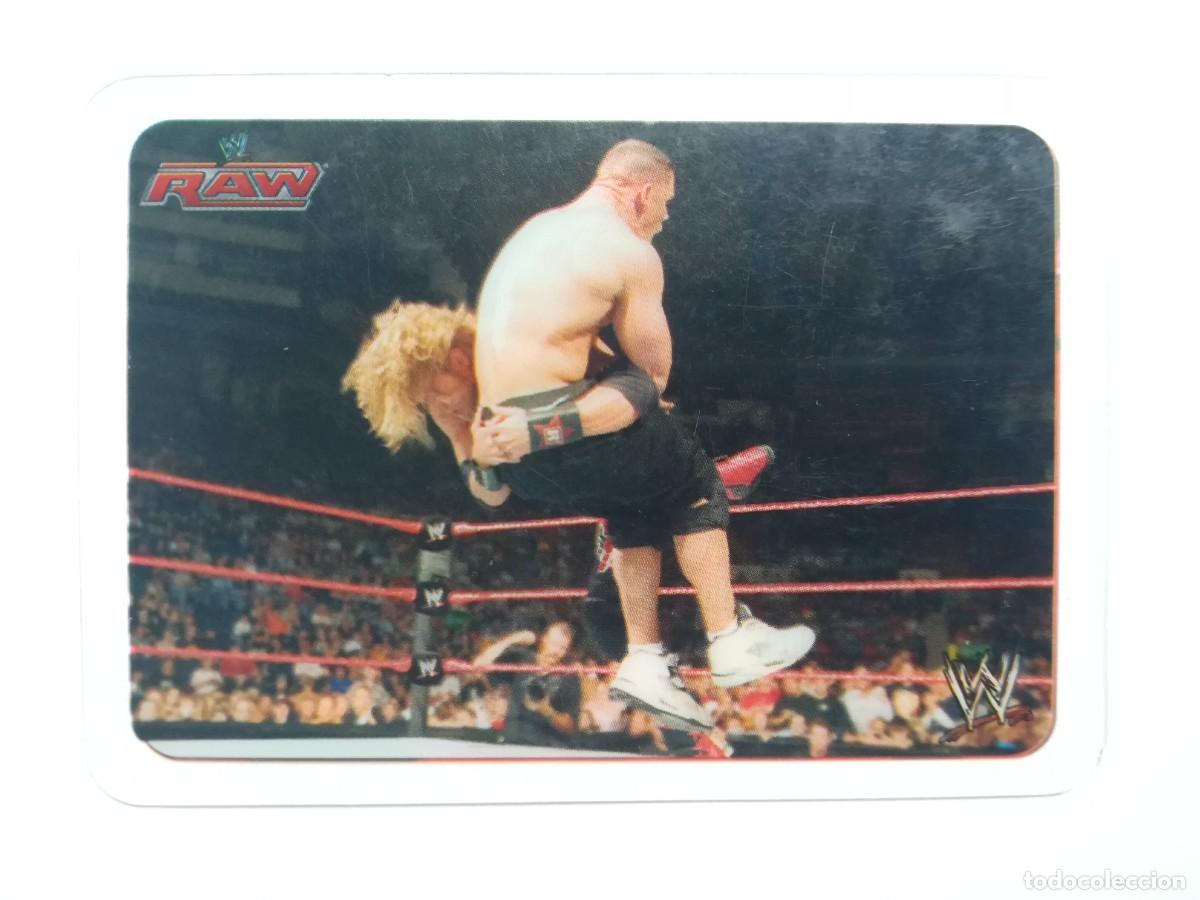 Trading cards: WWE RAW N&ordm; 110. Spear. Edge. Lamincards Collection New Edition. Edibas