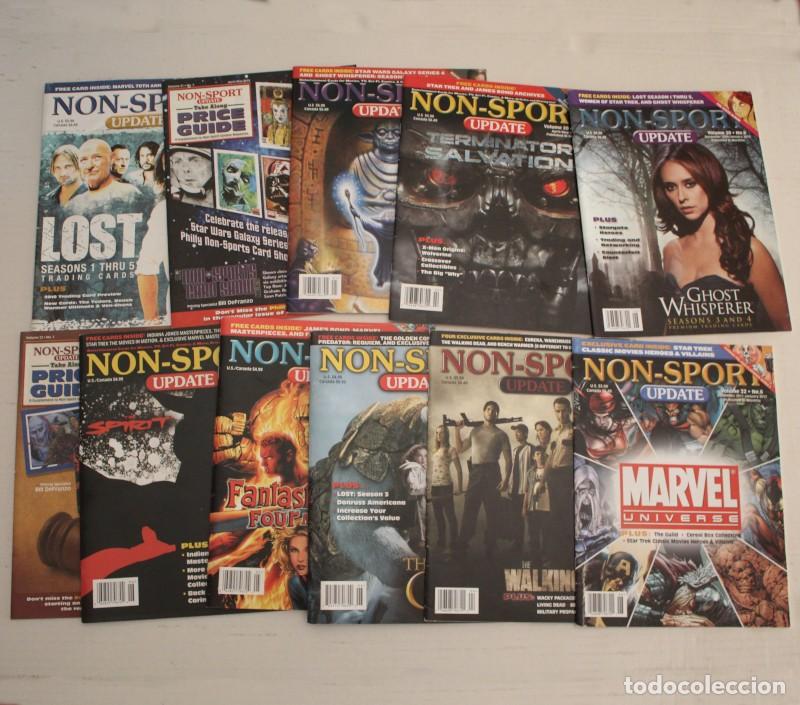 Sammelkarten: LOTE 11 NON-SPORT UPDATE. REVISTAS GUIA DE CARDS STAR WARS PERDIDOS WALKING DEAD COLECCIONABLES TARJ