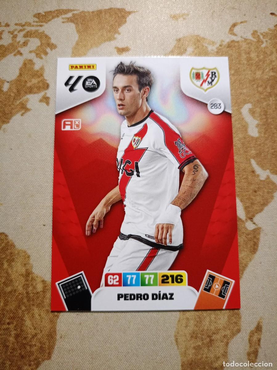 Trading cards: Rayo Vallecano 283 PEDRO D&Iacute;AZ Adrenalyn 2025-26