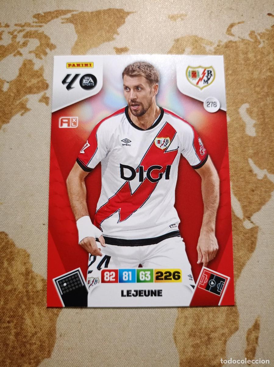 Trading cards: Rayo Vallecano 276 LEJEUNE Adrenalyn 2025-26