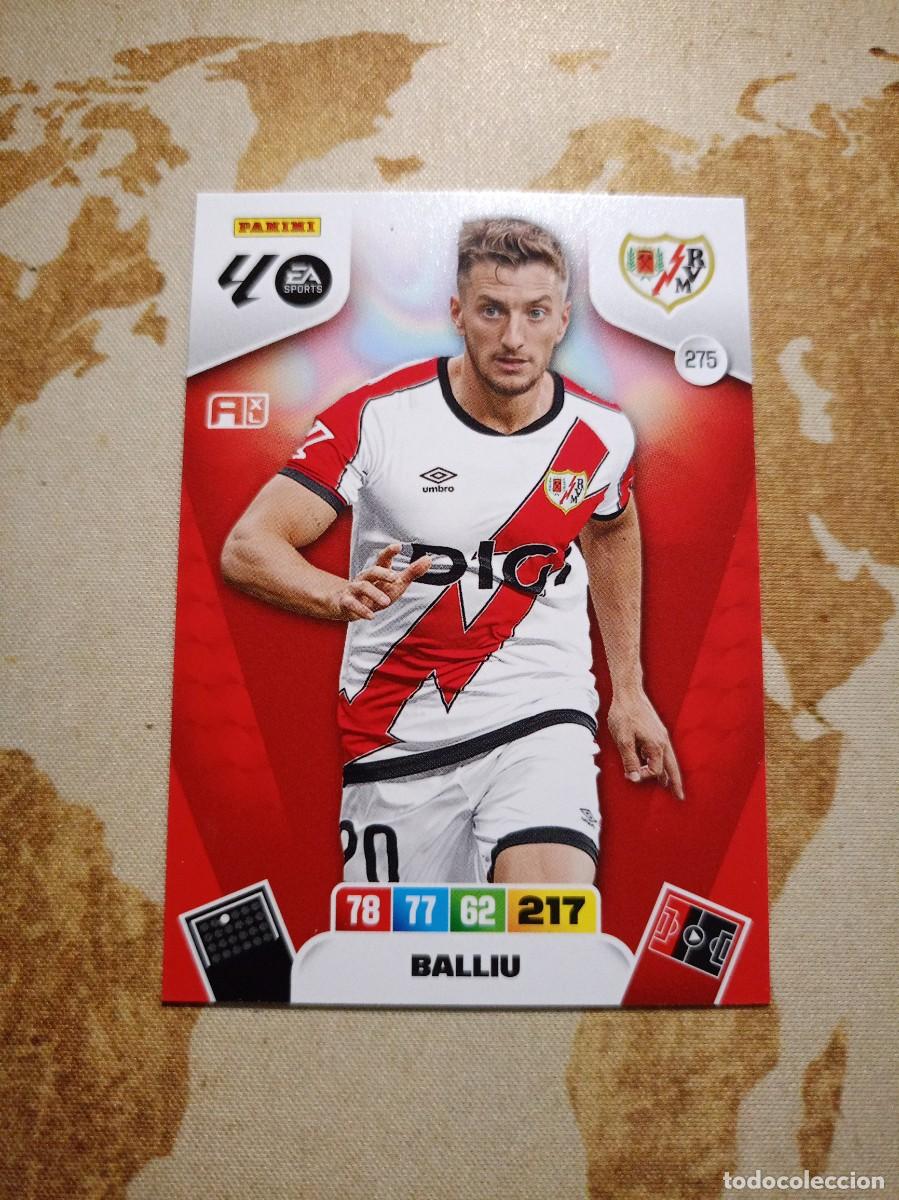 Trading cards: Rayo Vallecano 275 BALLIU Adrenalyn 2025-26