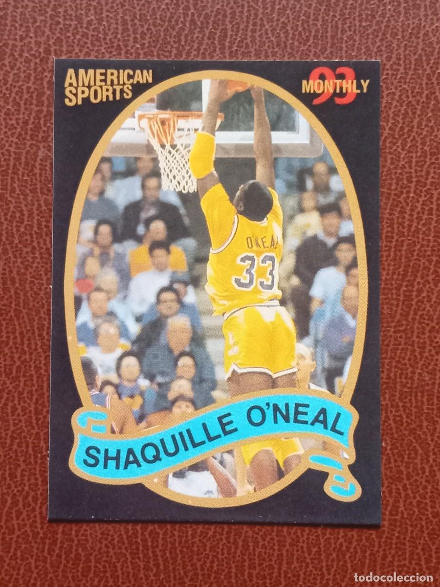 Trading cards: Promo Card Shaquille O'Neal American Sports Monthly 93 Rookie of the year