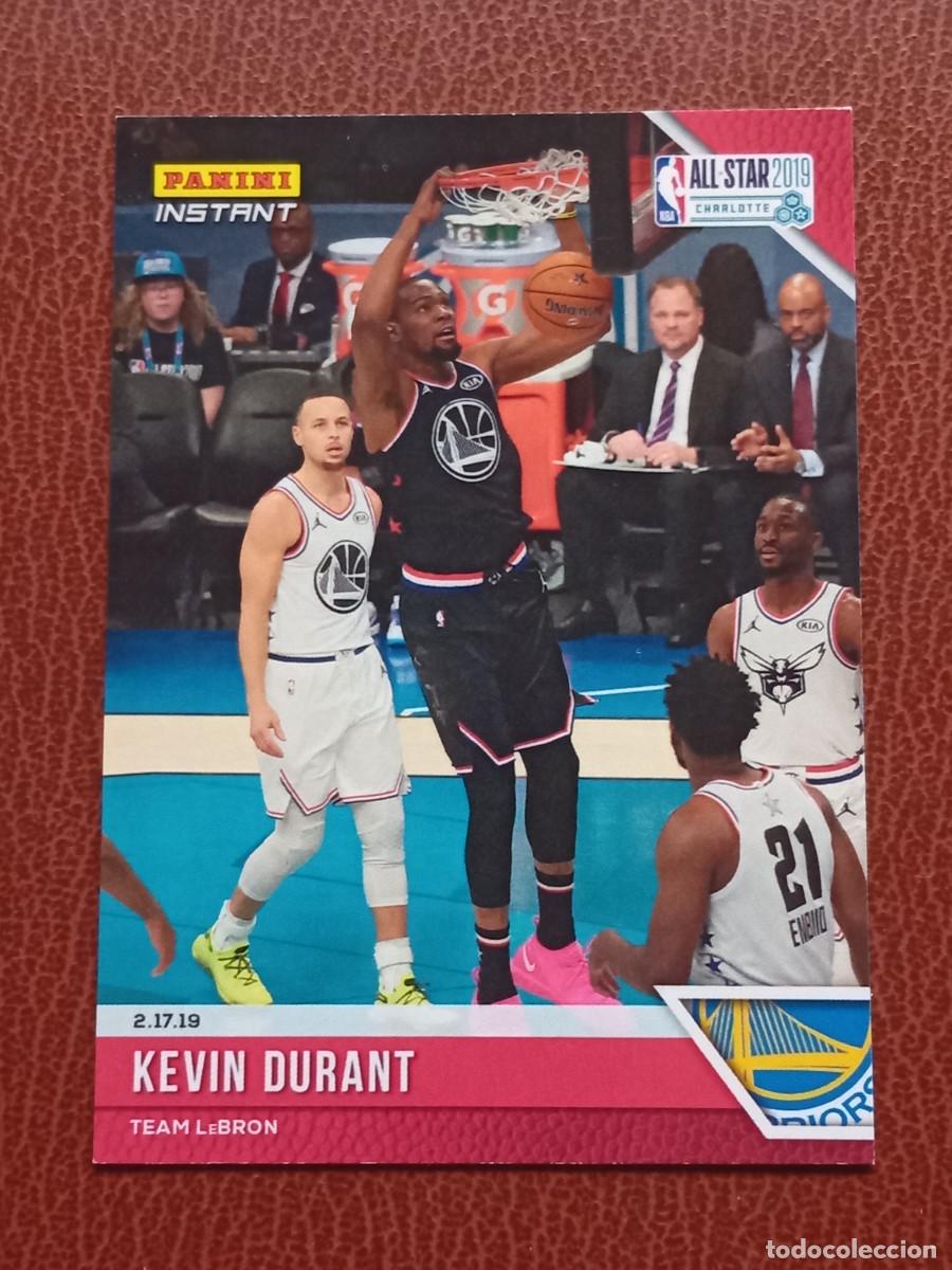 Trading cards: Card 2 Kevin Durant Panini Instant MVP All Star game 2019 numerada a 399