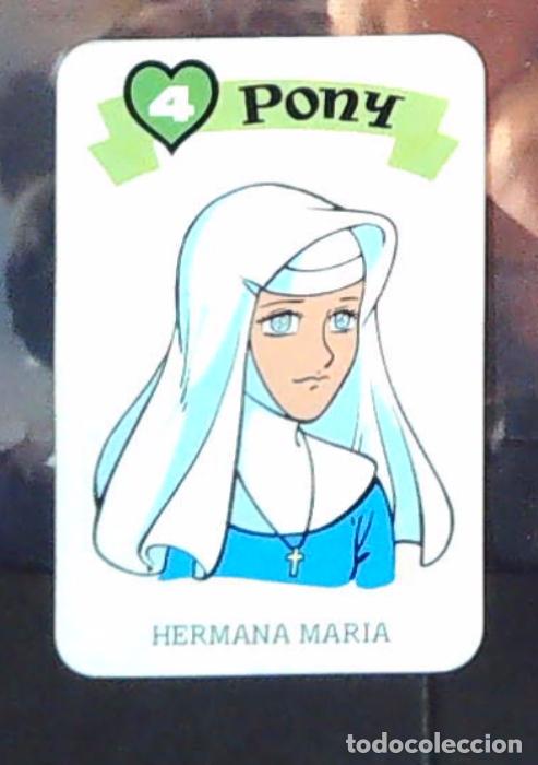 Cartas Colecion&aacute;veis: CARTA PONY 4 DEL JUEGO DE CANDY CANDY DE EDICIONES RECREATIVAS 1984 TOEI YUMIKO IGARASHI