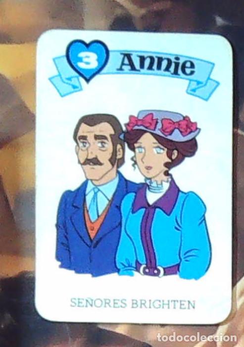 Trading cards: CARTA ANNIE 3 DEL JUEGO DE CANDY CANDY DE EDICIONES RECREATIVAS 1984 TOEI YUMIKO IGARASHI