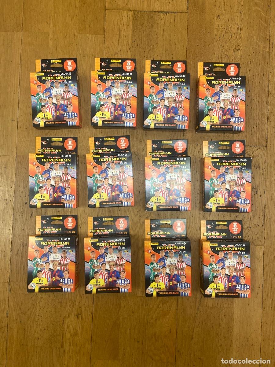 Trading cards: Lote de 12 cajas Adrenalyn XL 2025/26 Panini