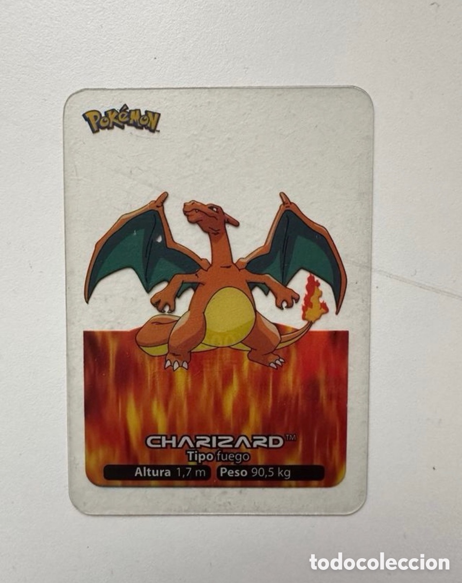Trading cards: Carta Lamincard Charizard