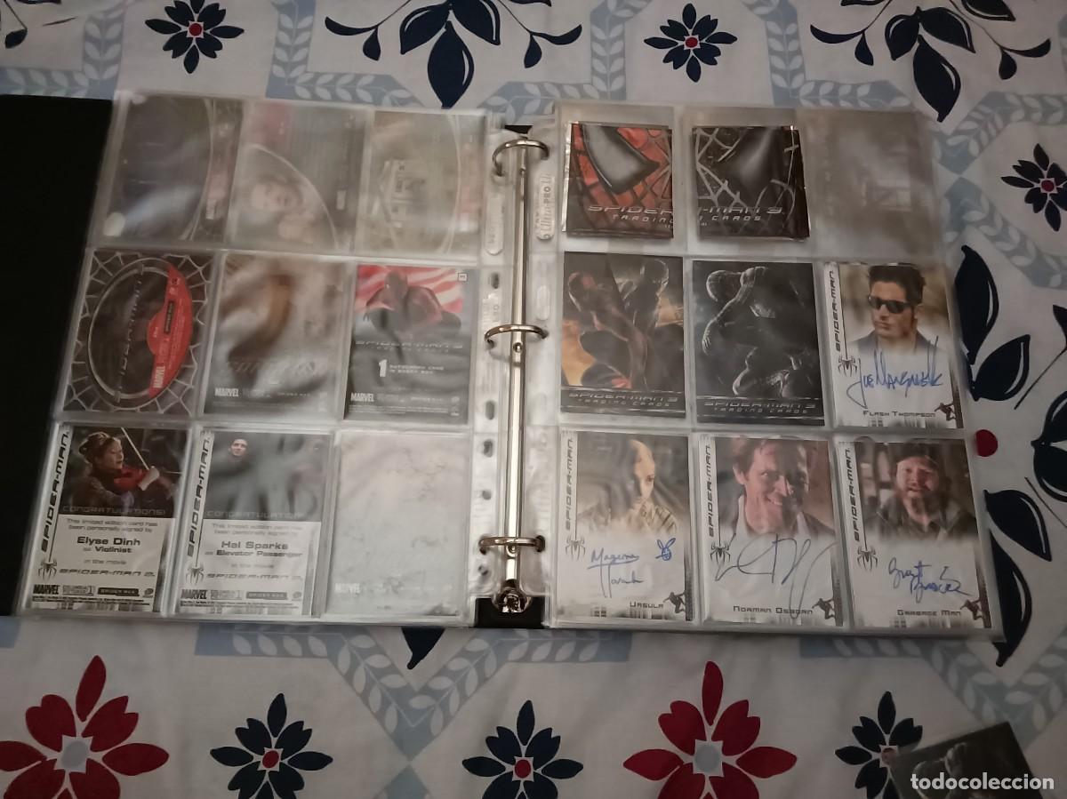 Trading cards: Master Set Trading cards SPIDERMAN Movies Las 3 pel&iacute;culas Sam Raimi Tobey Maguire cromos especiales