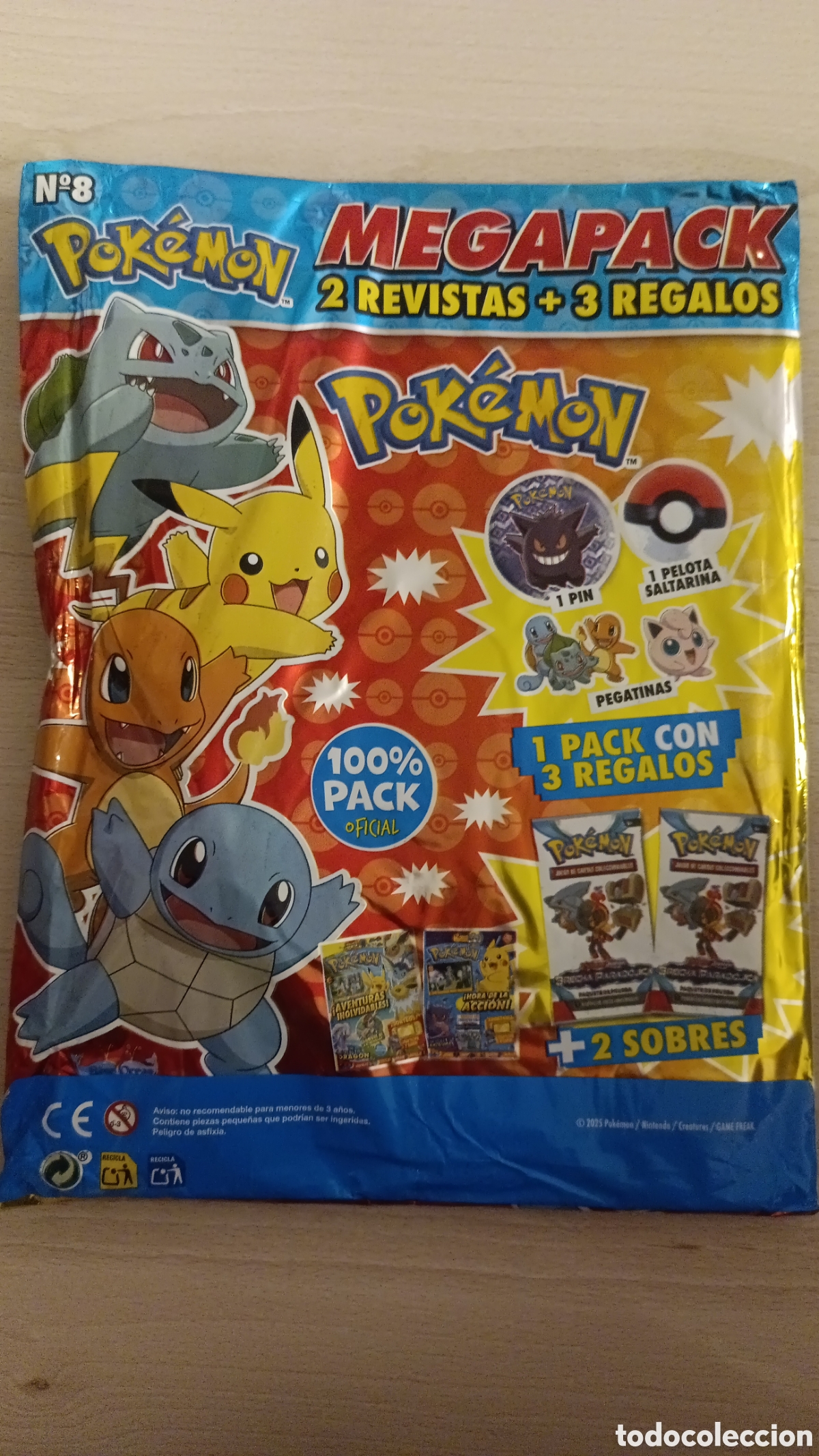 Trading cards: Megapack pokemon n&deg;8