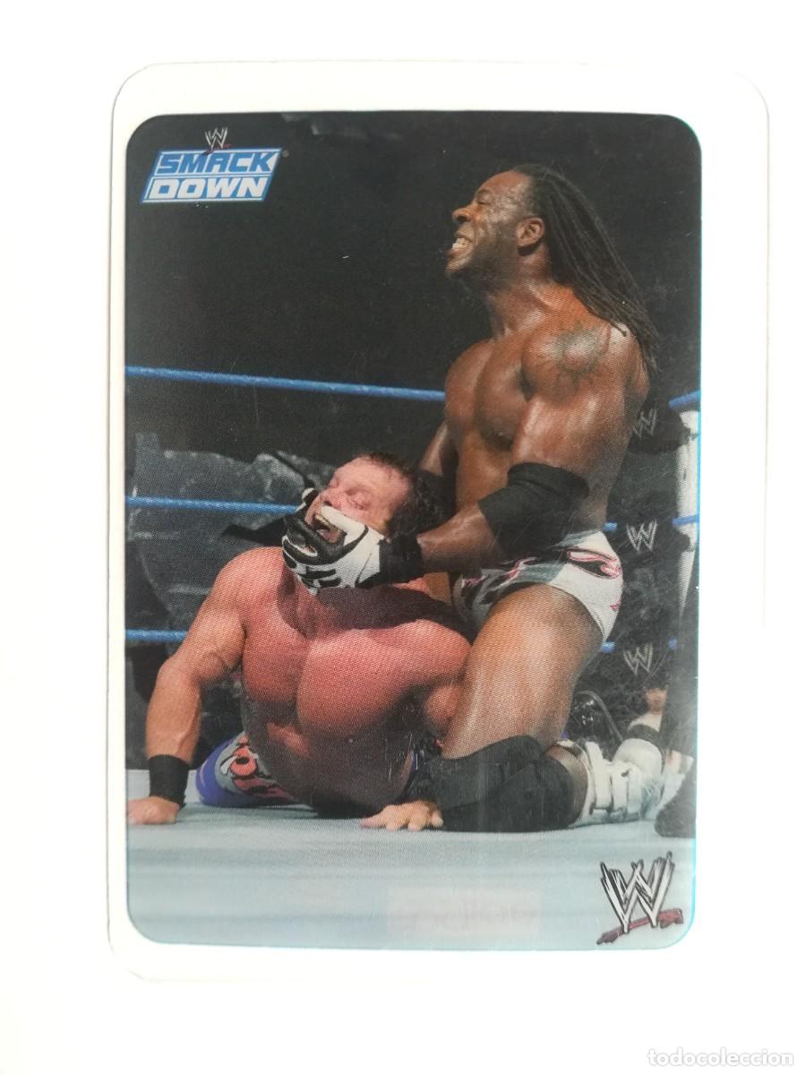 Trading cards: WWE Smack Down N&ordm; 115. Camel Clutch. King Booker. Lamincards Collection New Edition. Edibas