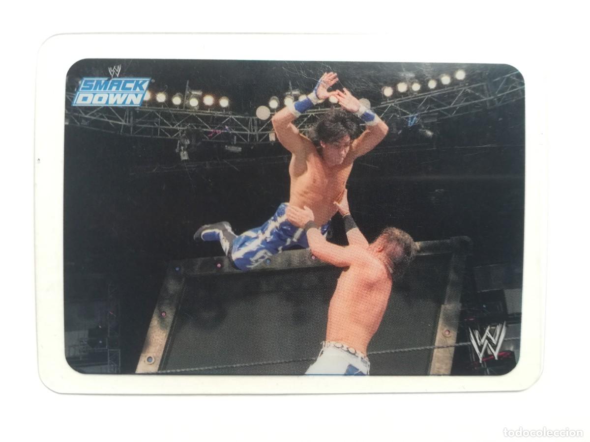 Trading cards: WWE Smack Down N&ordm; 117. Frog Splash. Paul London. Lamincards Collection New Edition. Edibas