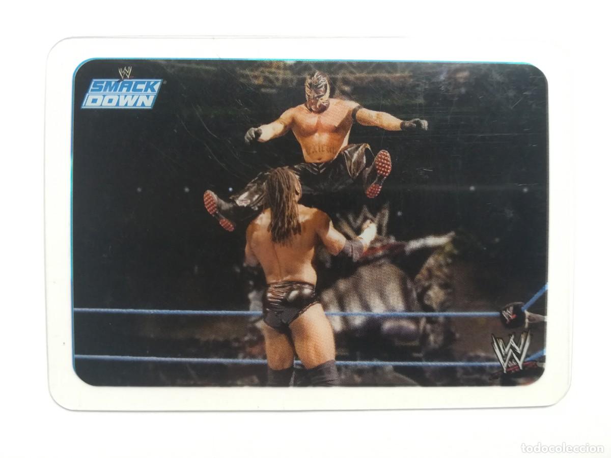 Trading cards: WWE Smack Down N&ordm; 121. Spring Board. Rey Misterio. Lamincards Collection New Edition. Edibas
