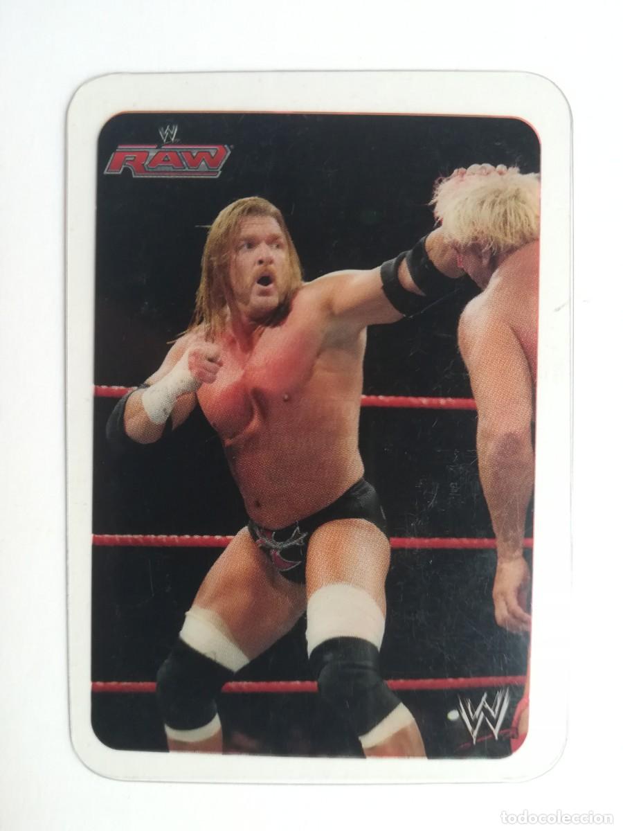 Trading cards: WWE RAW N&ordm; 132. Chop. Triple H. Lamincards Collection New Edition. Edibas