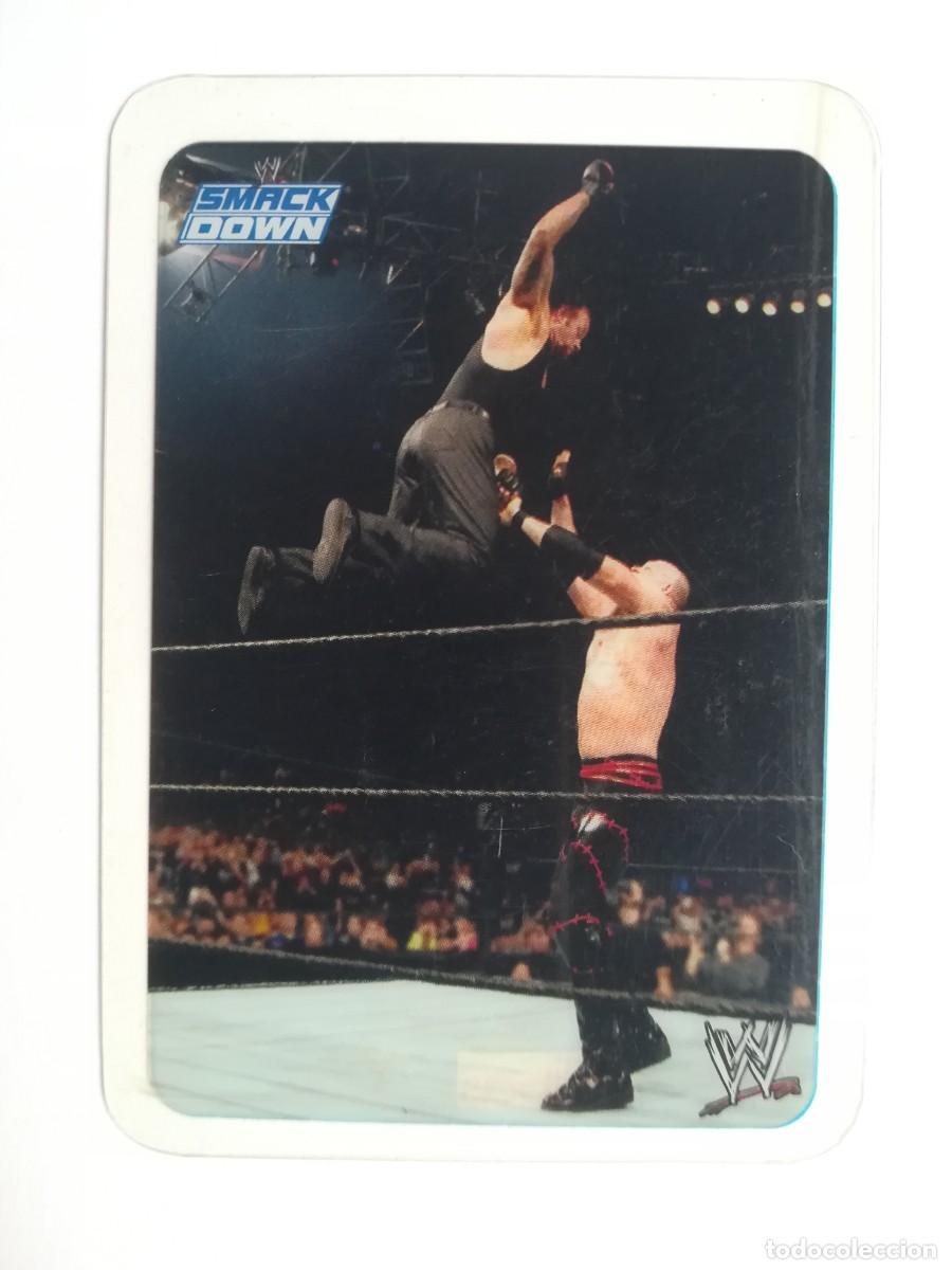 Trading cards: WWE Smack Down N&ordm; 139. Rope Walk. Undertaker. Lamincards Collection New Edition. Edibas