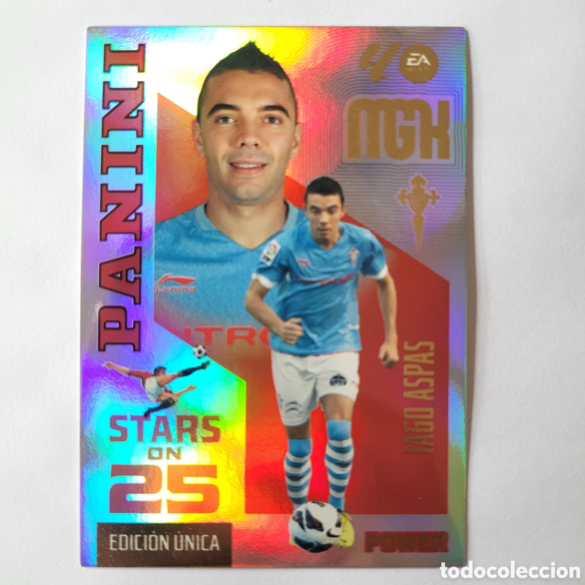 Trading cards: 444P Iago Aspas Stars on 25 [Power] Dream Box / Megacracks 2026