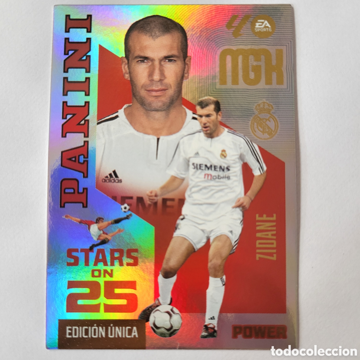 Trading cards: 430P Zidane Stars on 25 [Power] Dream Box / Megacracks 2026