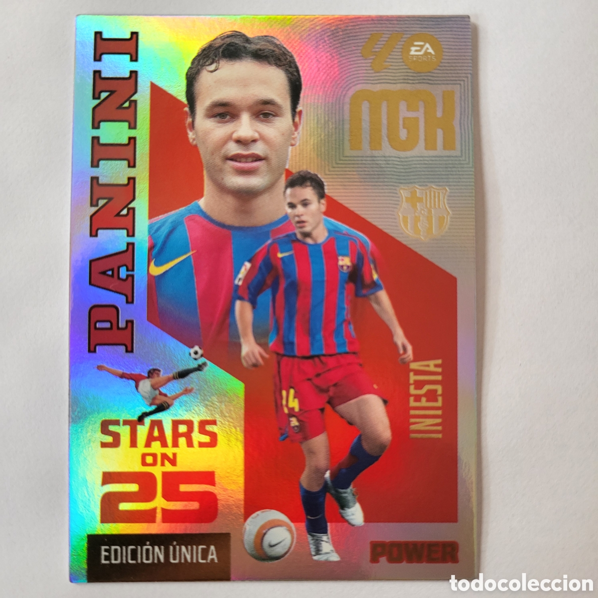 Trading cards: 434P Iniesta Stars on 25 [Power] Dream Box / Megacracks 2026