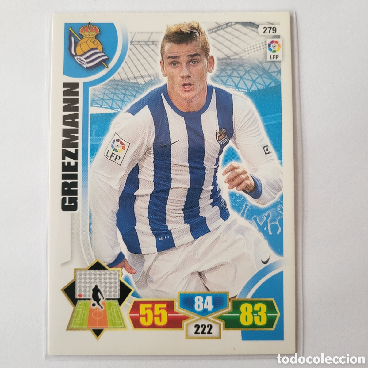 Trading cards: 279 Griezmann / Adrenalyn XL 2013