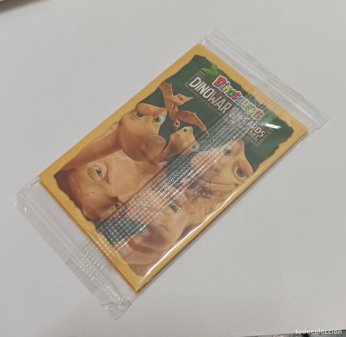 Trading cards: CARTAS de GALLETAS DINOSAURUS DINOSAURIOS DINO WAR DINOWAR PROMOCIONAL