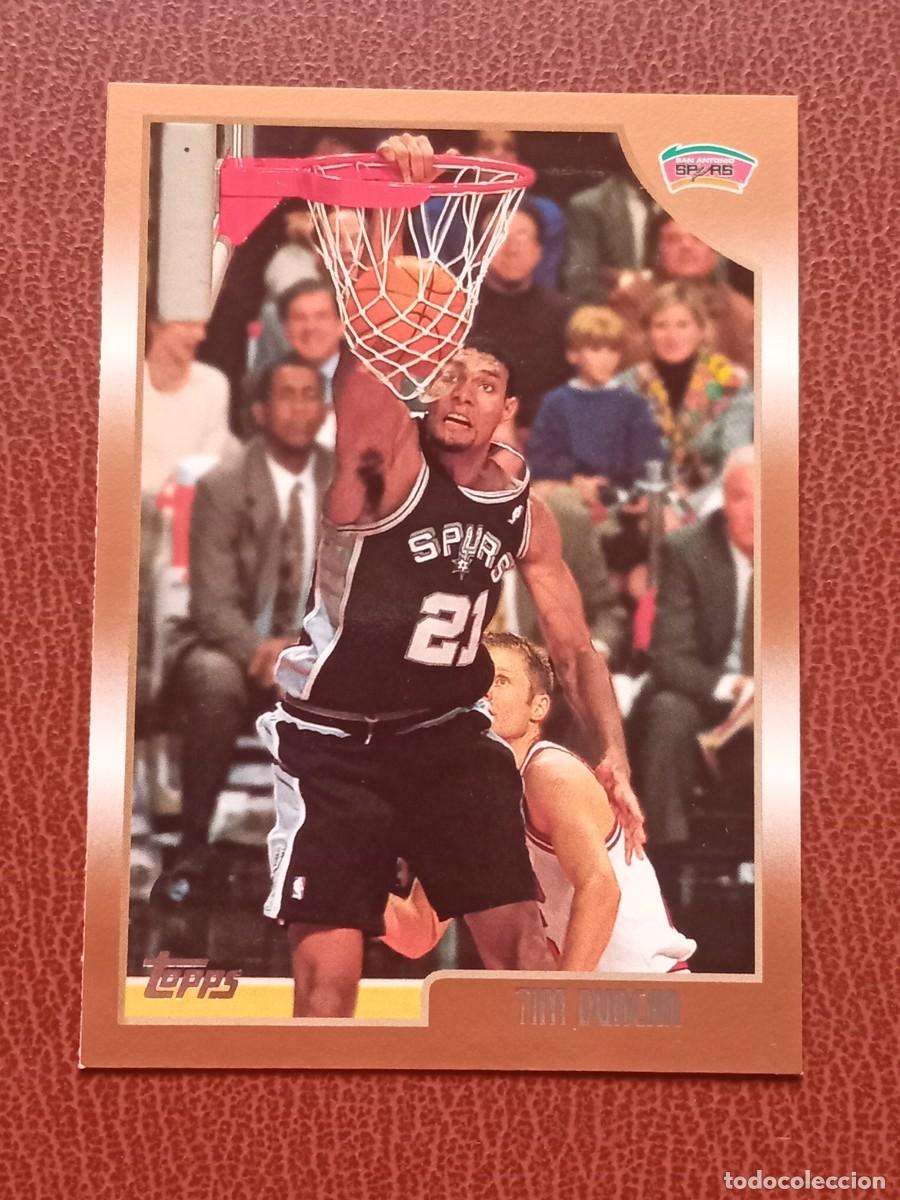 Trading cards: Card 49 Tim Duncan Topps 1998-99
