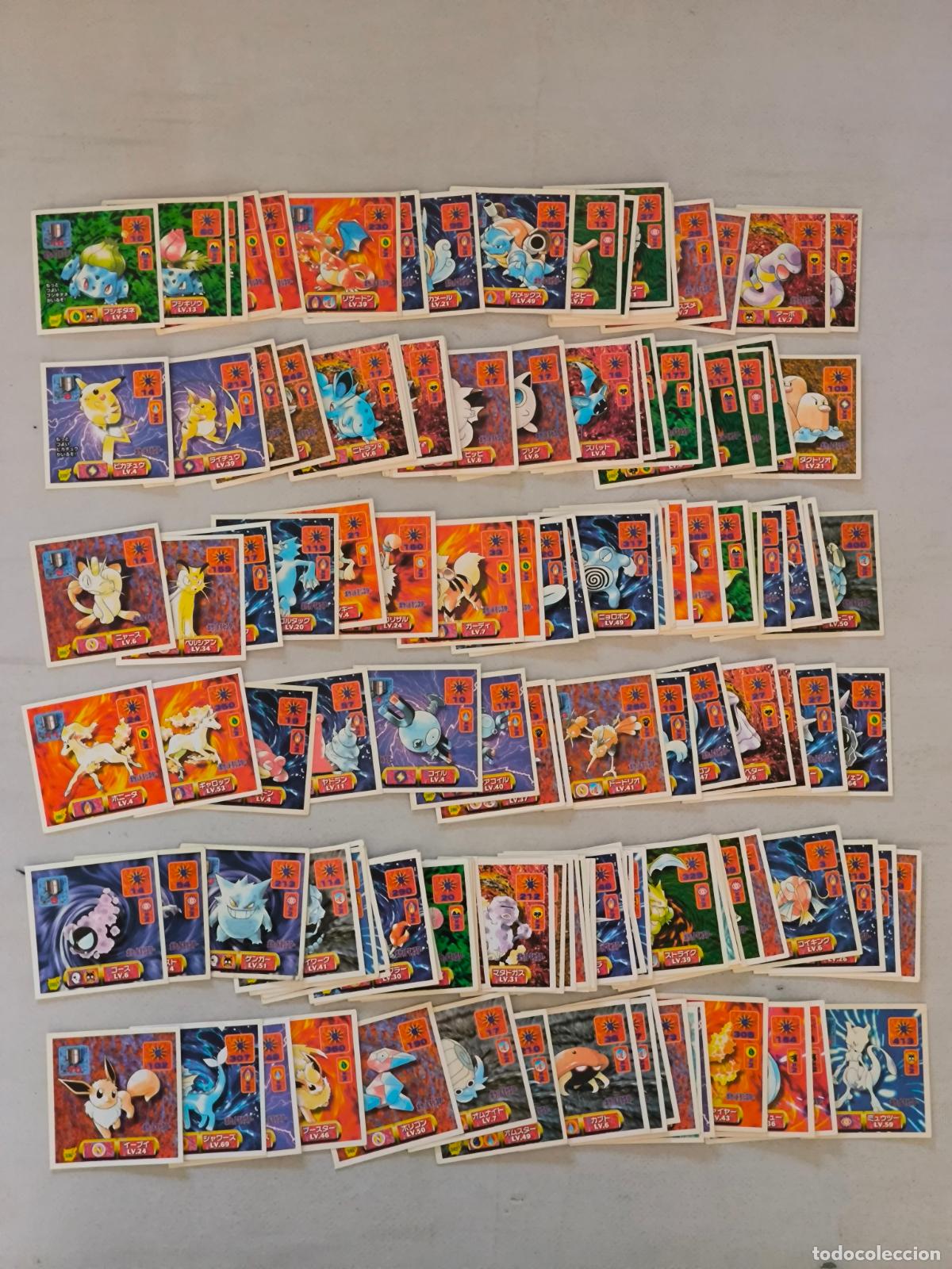 Trading cards: POKEMON AMADA HYPER STICKER COLLECTION 2 - COMPLETA 150 POKEMON - 1997 SEAL - ORIGINAL JAPON (Q7Aw)
