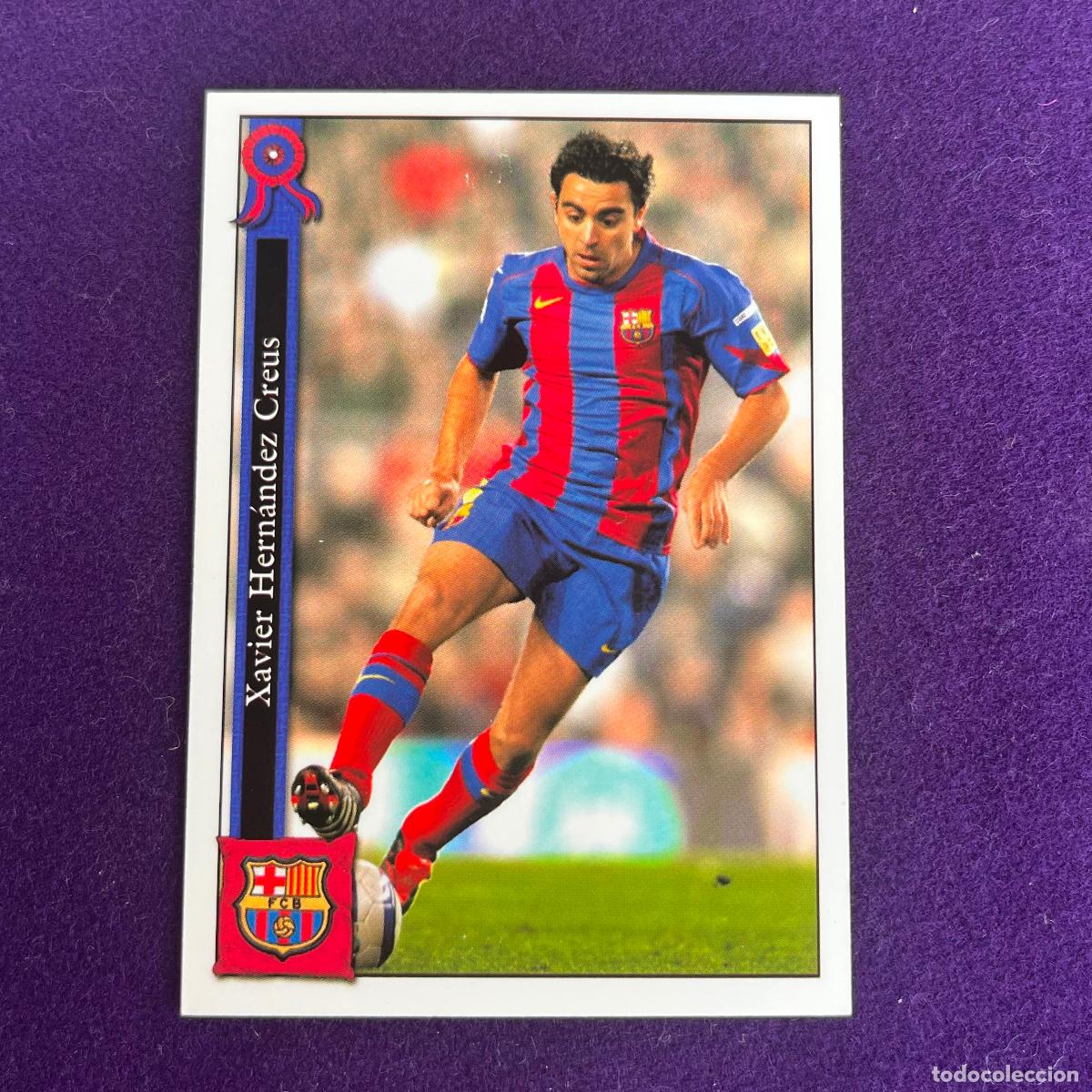 Trading cards: CROMO DE FUTBOL. LAS FICHAS DE LA LIGA 2006. 2005/2006. XAVI. BARCELONA. MUNDICARDS. MC.