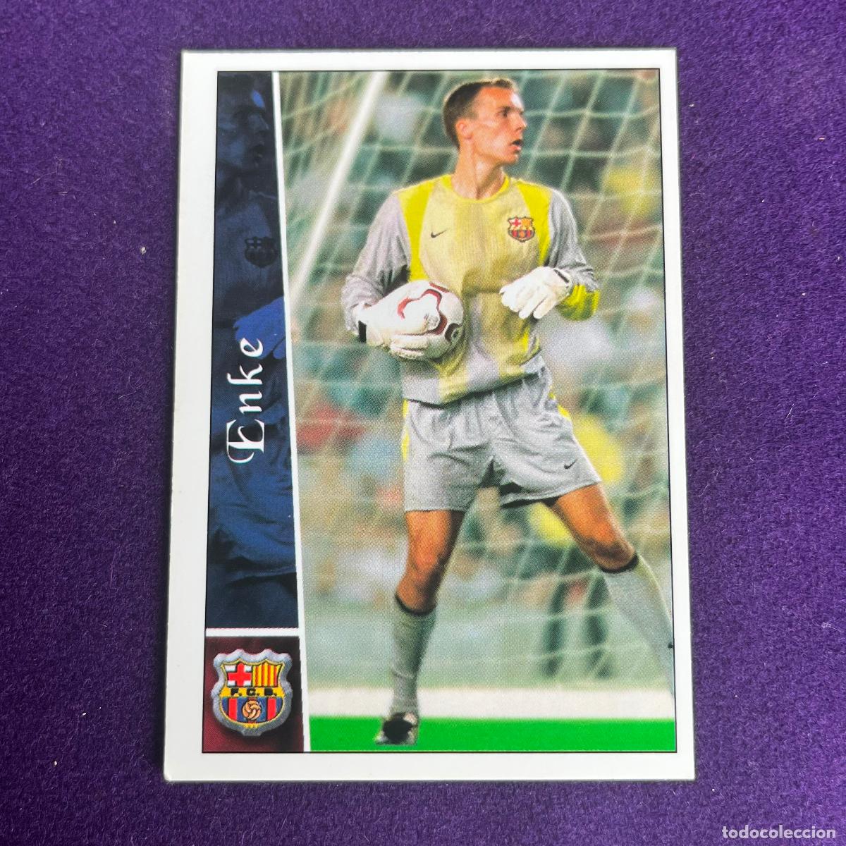 Trading cards: CROMO DE FUTBOL. LAS FICHAS DE LA LIGA 2003. 2002/2003. ENKE. BARCELONA. MUNDICARDS. MC.