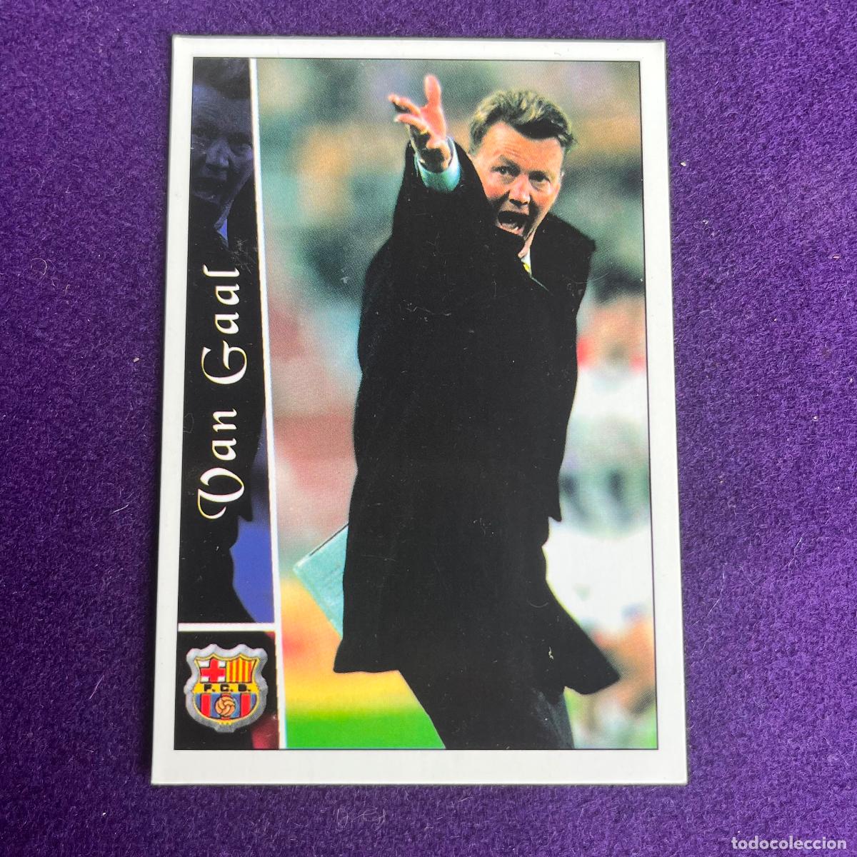 Trading cards: CROMO DE FUTBOL. LAS FICHAS DE LA LIGA 2003. 2002/2003. VAN GAAL. BARCELONA. MUNDICARDS. MC.