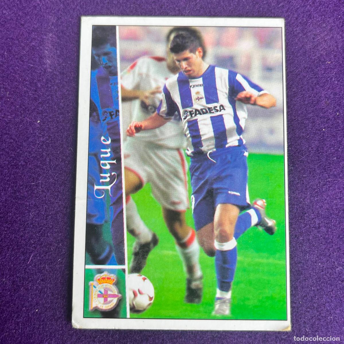 Trading cards: CROMO DE FUTBOL. LAS FICHAS DE LA LIGA 2003. 2002/2003. LUQUE. DEPORTIVO CORU&Ntilde;A. MUNDICARDS. MC.