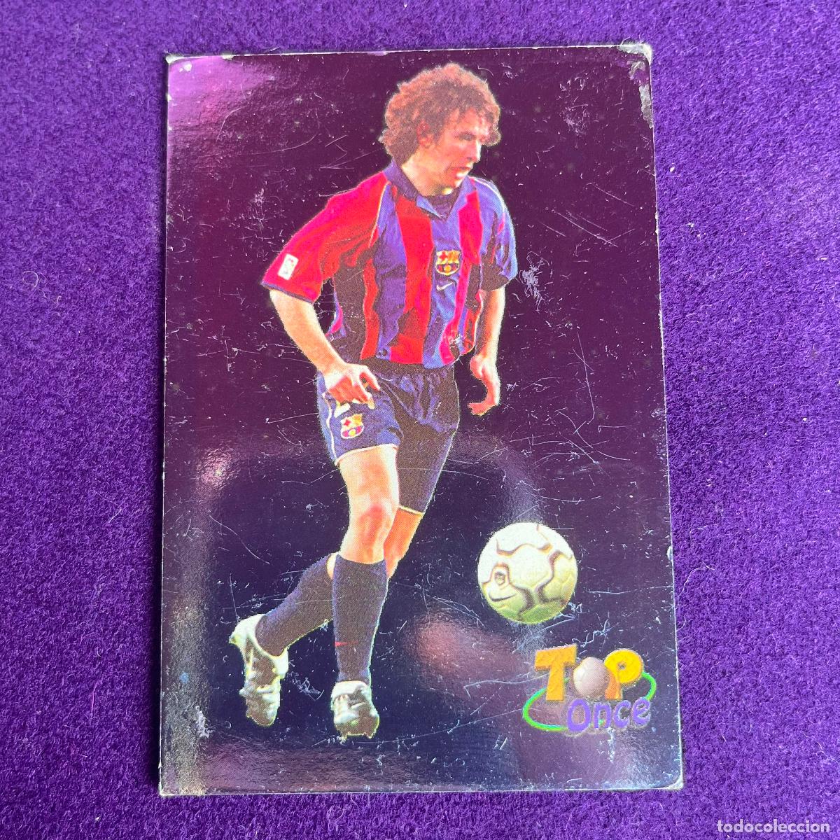 Trading cards: CROMO DE FUTBOL. LAS FICHAS DE LA LIGA 2003. 2002/2003. PUYOL. BARCELONA. MUNDICARDS. MC.