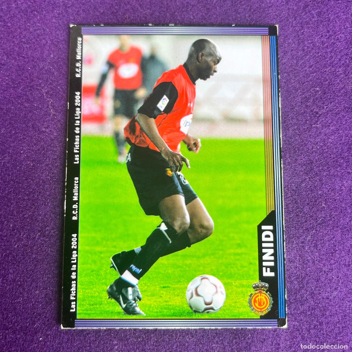 Trading cards: CROMO DE FUTBOL. LAS FICHAS DE LA LIGA 2004. 2003/2004. FINIDI. MALLORCA MUNDICARDS. MC.